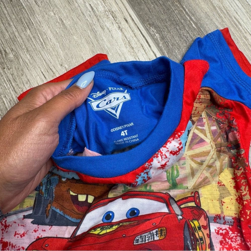 Disney Cars Pajamas size 4T - Picture 5 of 6